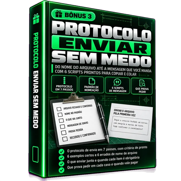Bônus 3, Protocolo Enviar Sem Medo